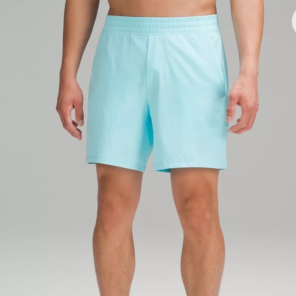 Lululemon Pace Breaker Lined Short 7", Cyan Blue, M - Picture 1 of 9